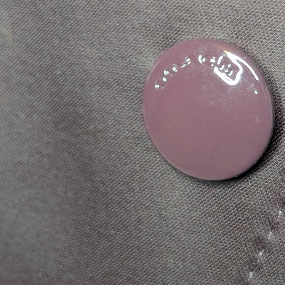 Coach Reversible Cloud Souvenir Jacket Snap Button Closure Women's Size Medium - Picture 7 of 16